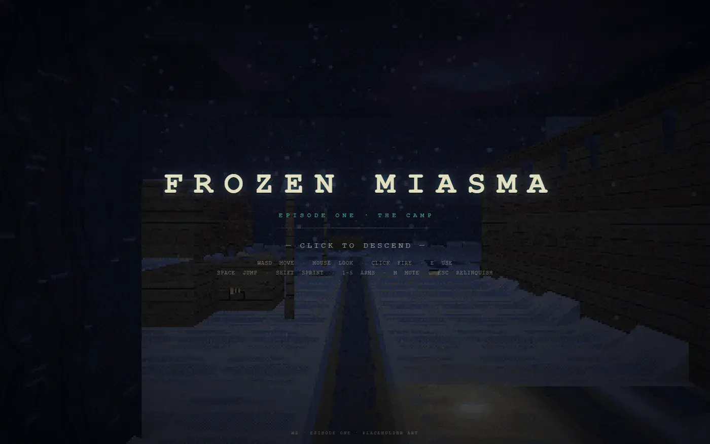 Screenshot of Frozen Miasma