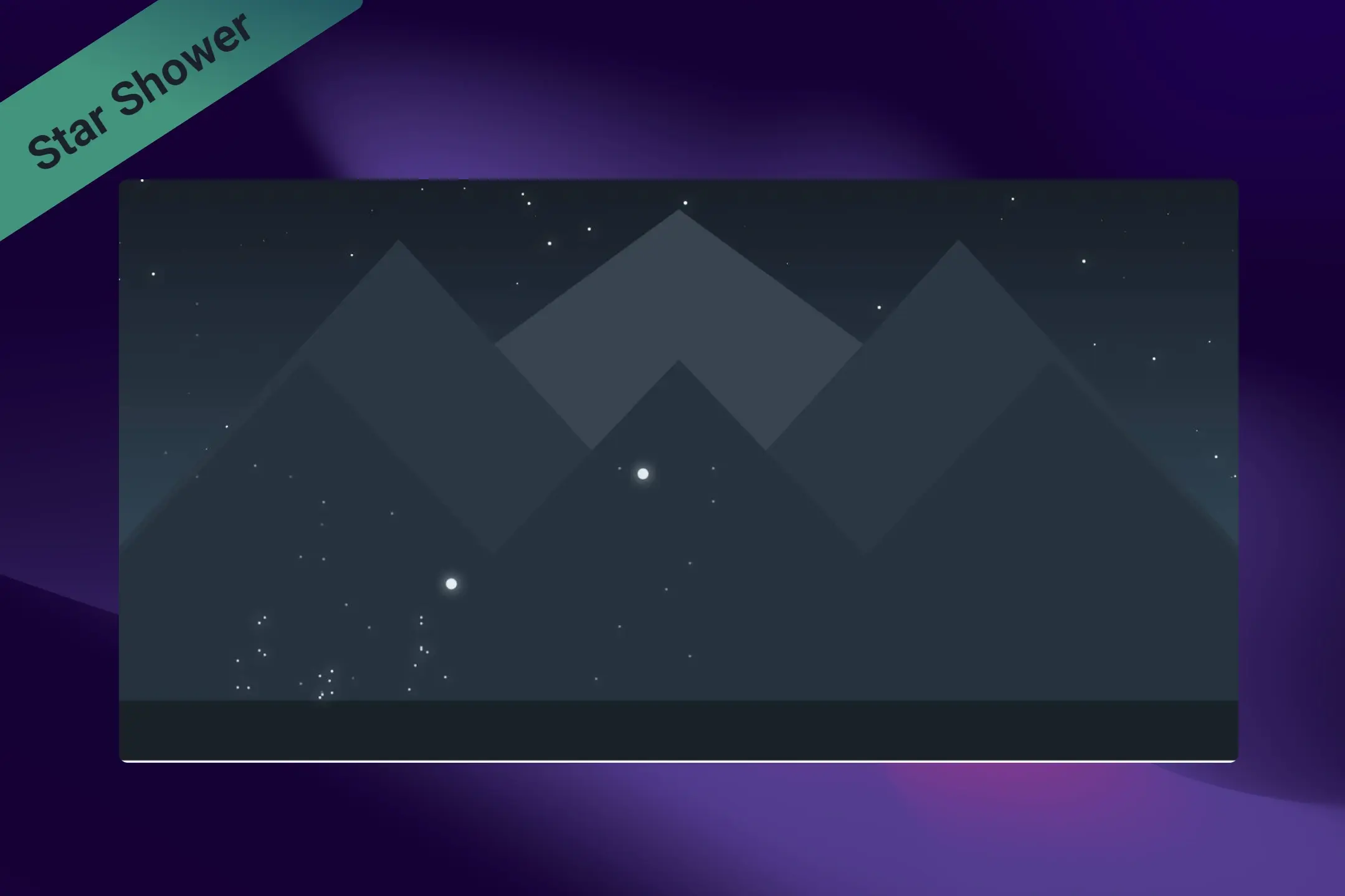 Screenshot of Star Shower